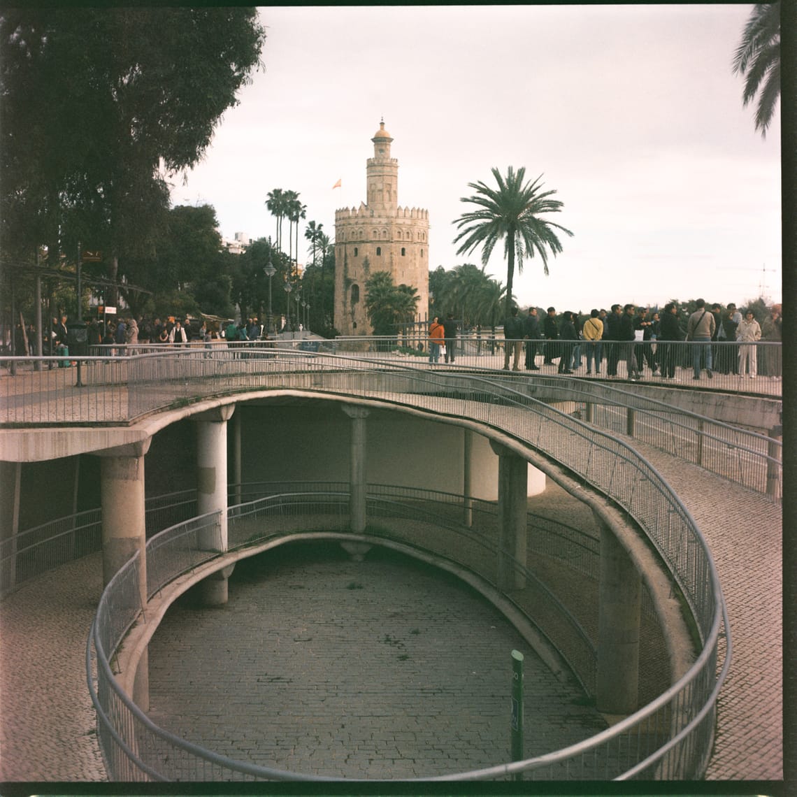 Seville on expired Polaroid